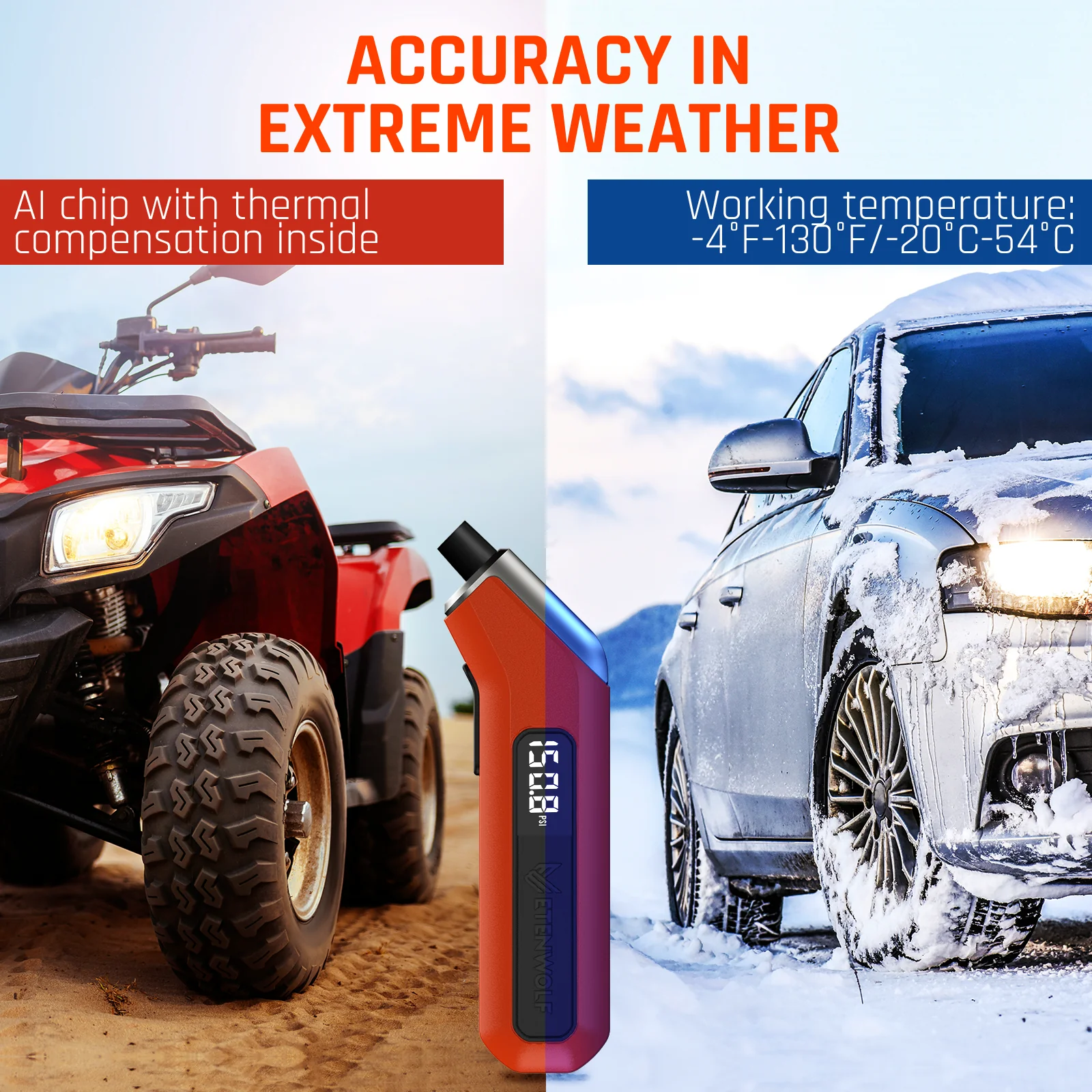 The Impact of Seasonal Changes on Digital Tire Pressure Readings