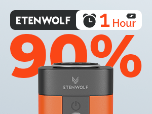 ETENWOLF AIR 3 Electric Air Pump for Inflatables (2600mAh Battery)