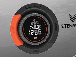 ETENWOLF Vortex S7 Heavy Duty Tire Inflator Air Compressor (38,400 mAh Battery)