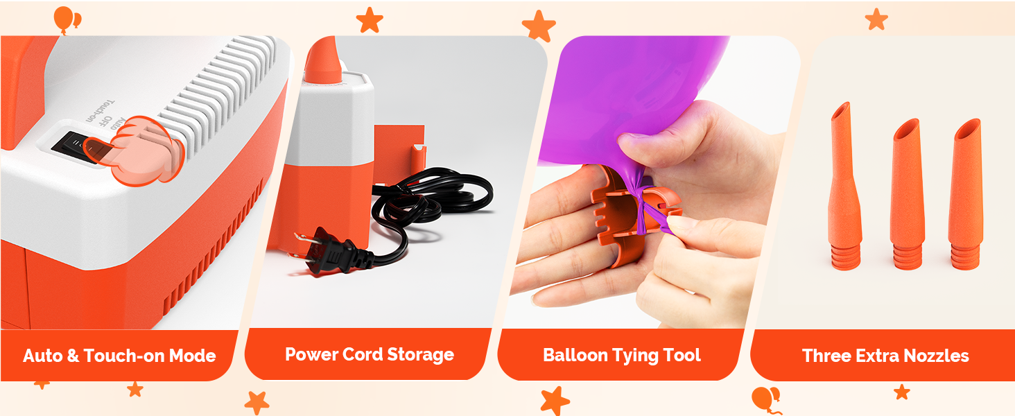 ETENWOLF P400 Balloon Pump Electric for Balloons