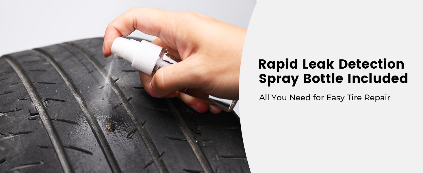 ETENWOLF Flat Tire Repair Kit with Plugs 16 Pcs