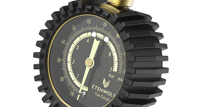 ETENWOLF G200 PRO No Battery Need Tire Pressure Gauge 0~100 PSI