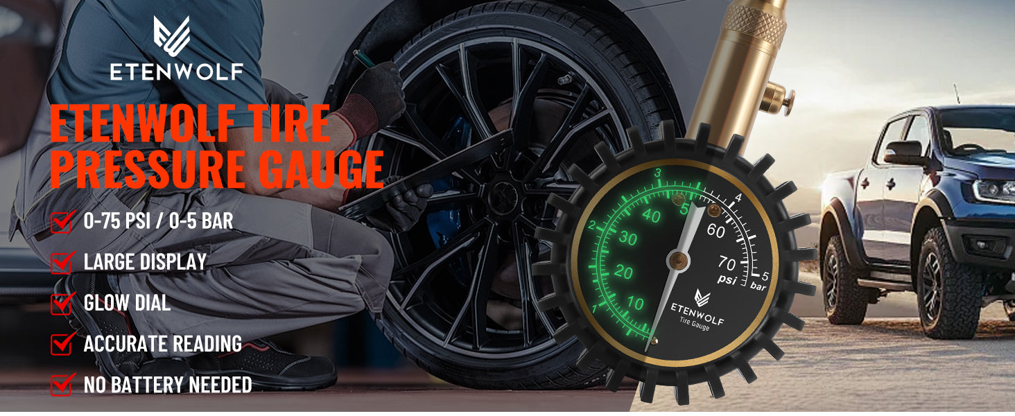 ETENWOLF Pressure Gauge