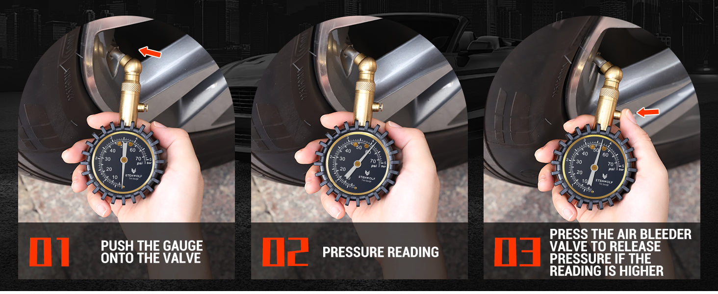 ETENWOLF Pressure Gauge
