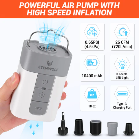 Contact Etenwolf for Bulk Air Pump Wholesale Pricing