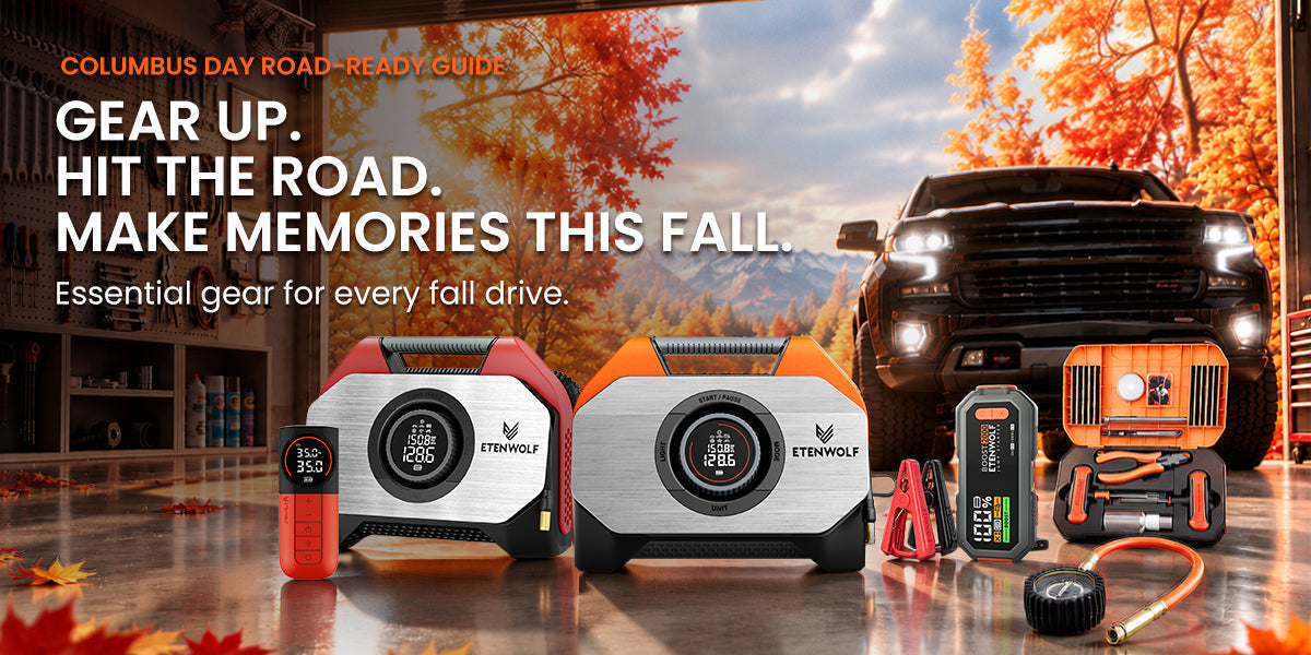 Ready for the Road Ahead: ETENWOLF Columbus Day Sale