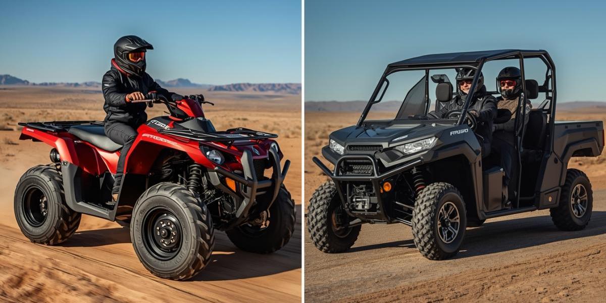 UTV vs ATV: Key Differences, Uses, and Tire Care Tips