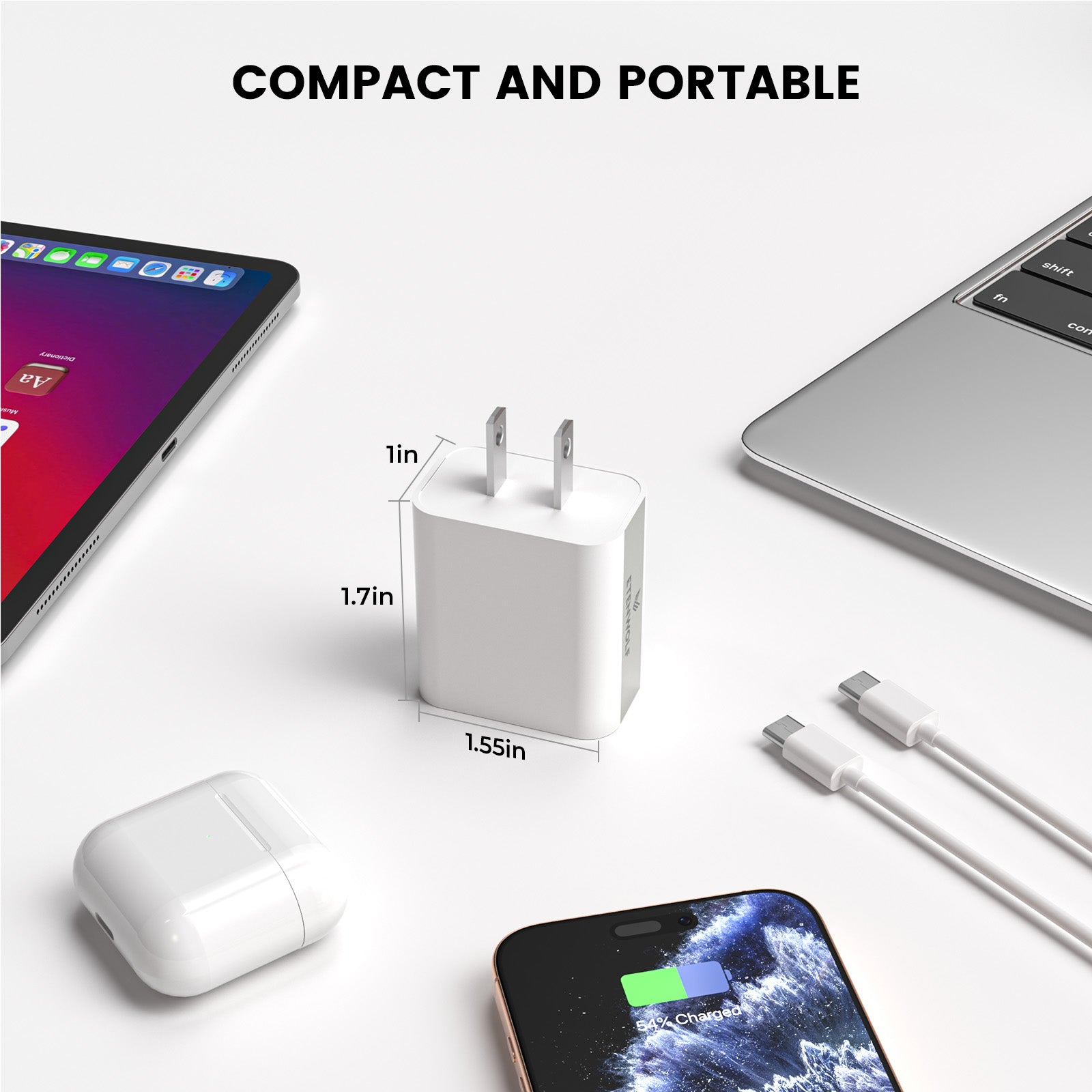 ETENWOLF 30W Type C Fast Wall Charger