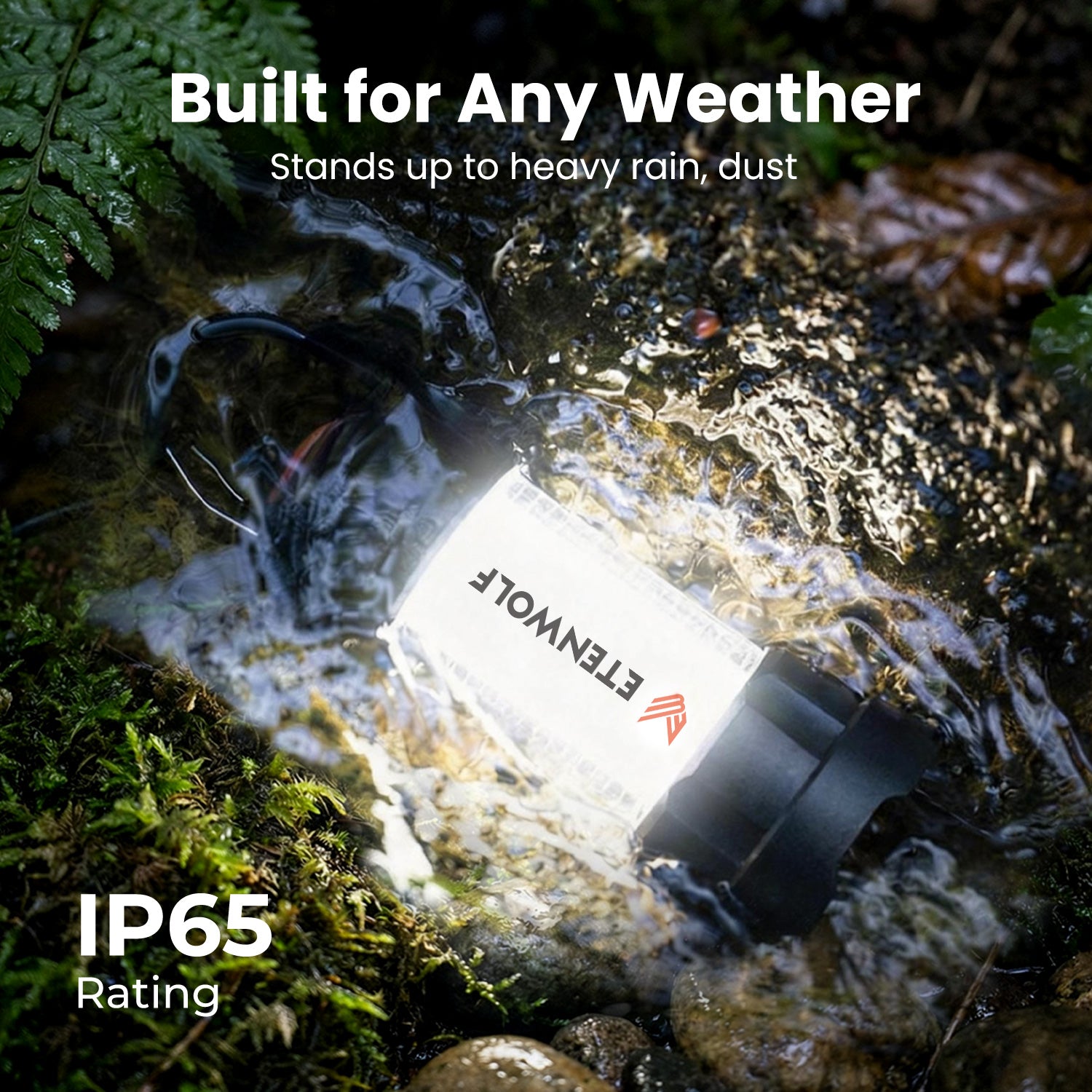 ETENWOLF CL5 Portable Rechargeable 2-in-1 LED Camping Lantern & Flashlight