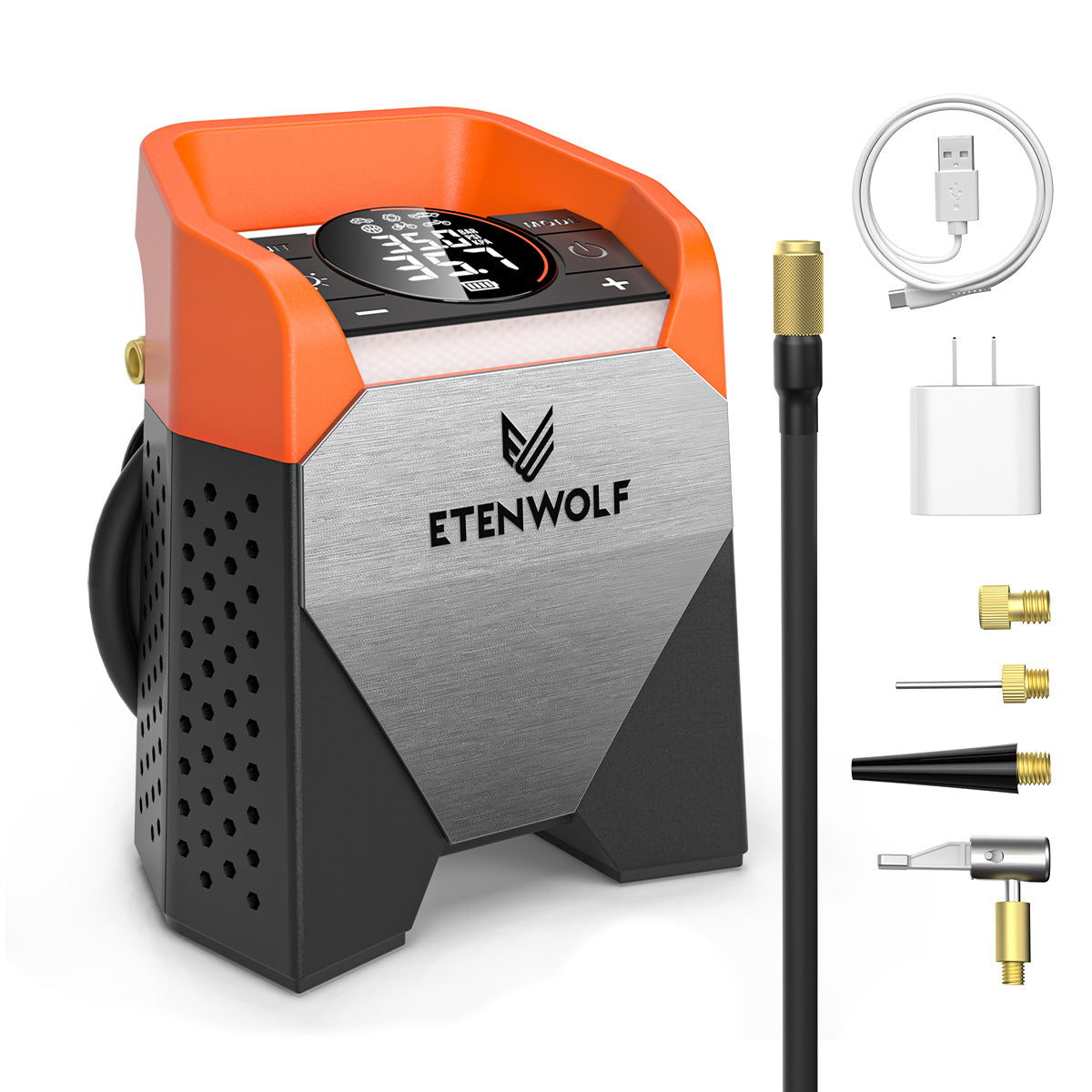 ETENWOLF Zephyr S5 Heavy Duty Tire Inflator Air Compressor