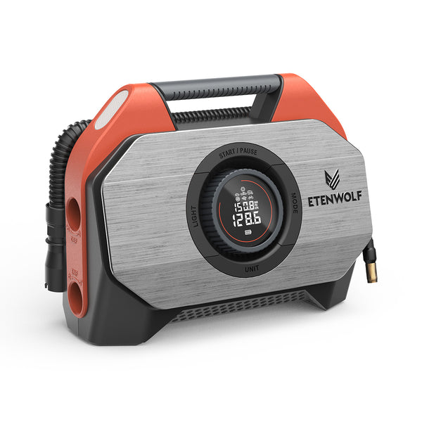 ETENWOLF Vortex S6 Heavy Duty Tire Inflator Air Compressor