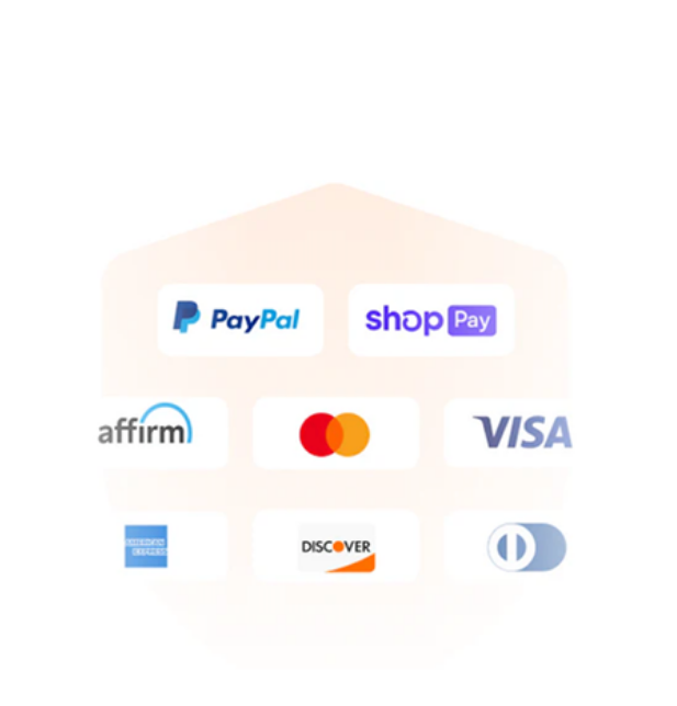 Easy Payments. Pay with your preferred method